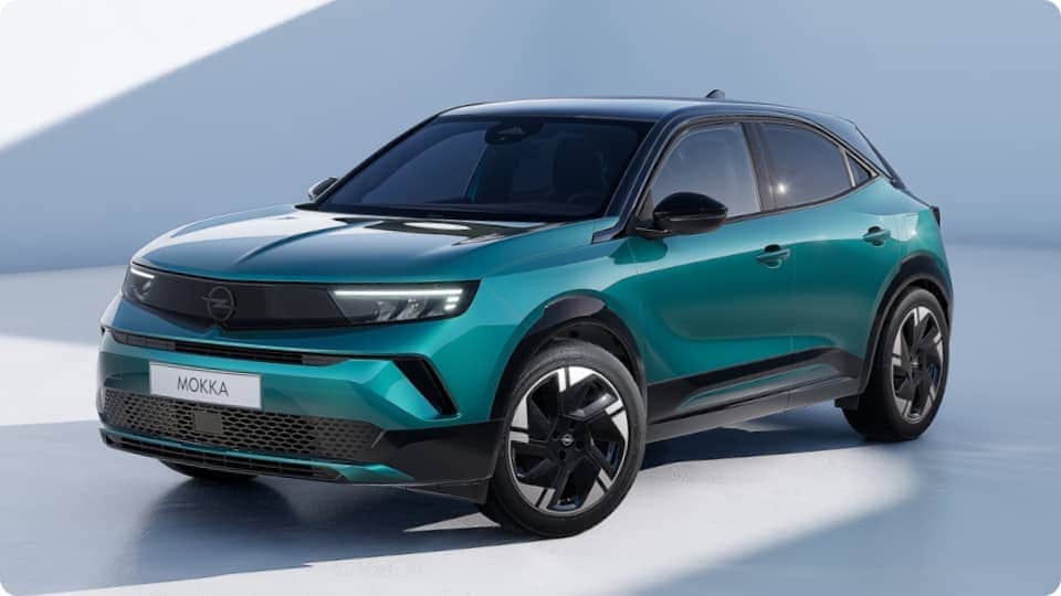 Seitenansicht eines roten Frontera Electric