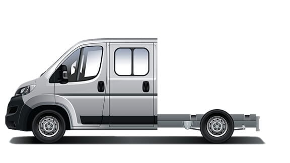 Opel Movano Fahrgestell Doppelkabine