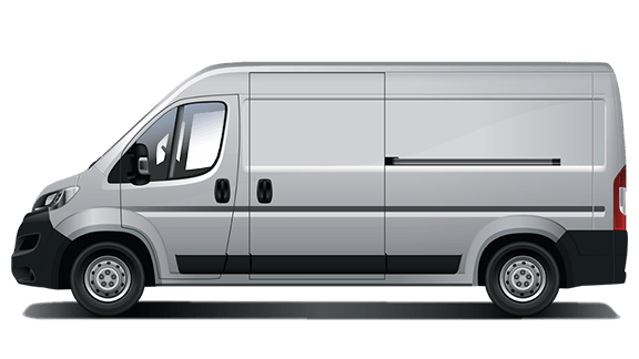 Opel Movano Cargo, Seitenansicht, weiß
