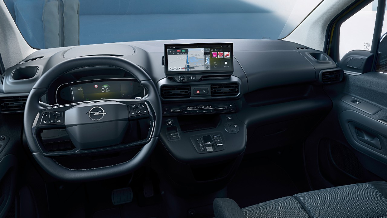 Die Innenansicht des Opel Combo Cargo