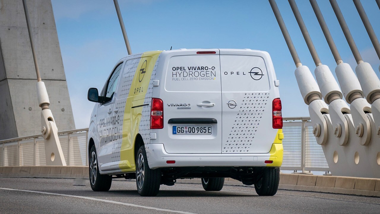 Opel Vivaro-e HYDROGEN, Heckansicht